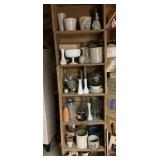 Stack of 7 fruit crates and contents