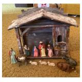 German nativity scene