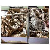 4 boxes of home decor