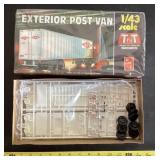 Exterior Post Van model kit