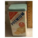 Nabisco Premium cracker tin
