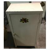 36" vintage metal kitchen cabinet