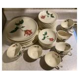 Harmony House "Betsy Rose" dishes