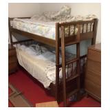 Bunk bed with ladder