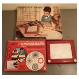 Etch-a-Sketch, Spiragraph, & Sketch-a-Graph
