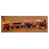 Vintage Fisher-Price Huffy-Puffy pull toy train