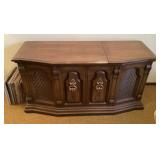 Zenith Allegro cabinet stereo and LPs