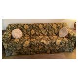 Flexsteel floral sofa