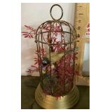 Musical home decor bird cage