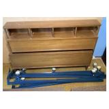 Headboard, footboard, & 2 bed frames