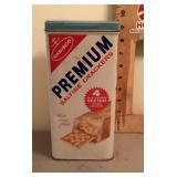 Nabisco Premium cracker tin