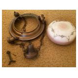 Vintage hanging light fixture