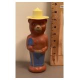 Vintage Smokey Bear Soaky container