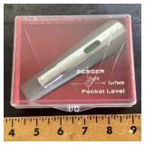 Berger pocket level