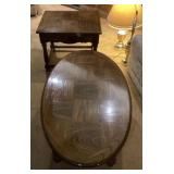 Coffee table and end table