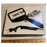 See Better lighted magnifier --works