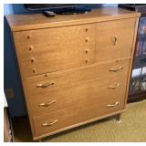 Chest of drawers with contents