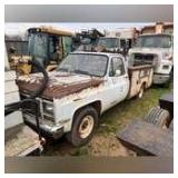 1989 GMC 3500 Utility Service Body Truck
