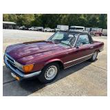 1971 Mercedes Convertible (European)
