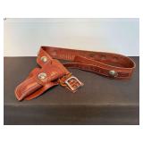 Classic Old West Styles Maker Leather Holster and Belt