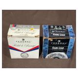 Assorted 20 Ga Lot - Federal Game Load 20 Ga, Qty: 25 and Federal Field & Range 20 Ga, Partial Box