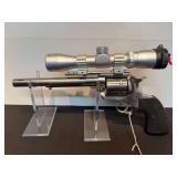 Magna-Ported Ruger New Model Super Blackhawk Revolver with , 44 Mag, with Bushmaster Trophy XLT Scope