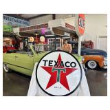 Texaco, 42", double sided, porcelain steel sign