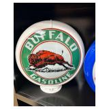 Glass reproduction Globe - Buffalo Gas