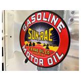 12x14 metal wall mount flange sign