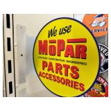 12x14 metal wall mount flange sign