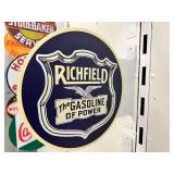 12x14 metal wall mount flange sign