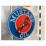 12x14 metal wall mount flange sign