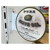 12x14 metal wall mount flange sign