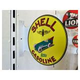 12x14 metal wall mount flange sign
