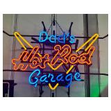 NEON "Dads Hot Rod Garage" 20x27