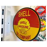 12x14 metal wall mount flange sign