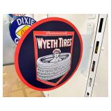 12x14 metal wall mount flange sign