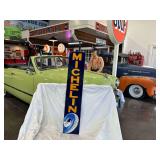Michelin Porcelain steel, single sided sign, 48"X9 1/2".