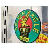 12x14 metal wall mount flange sign