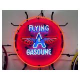 NEON 24" Flying A gas