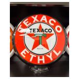 Glass reproduction Globe - Texaco Ethyl