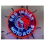 NEON 24" Red Indian. Double transformer