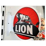 12x14 metal wall mount flange sign