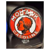 Glass reproduction Globe - Mohawk Gasoline