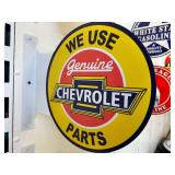 12x14 metal wall mount flange sign
