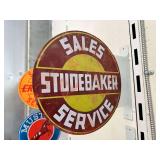 12x14 metal wall mount flange sign