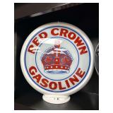 Glass reproduction Globe - Red Crown Gasoline