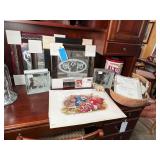 Lot - Assorted Alabama and Auburn Artwork, Decor, Collectibles