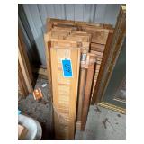 Lot -  Assorted Wood Shutters and Trim
