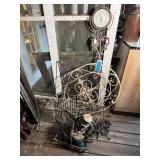 Lot - Mixed Metal Home Decor Collection